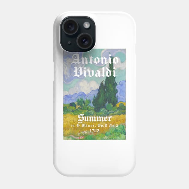 Vivaldi - Summer Phone Case by ClassicalMusicians