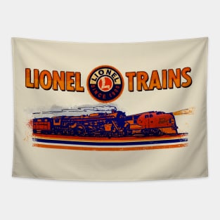 Lionel Vintage Model Trains USA Tapestry