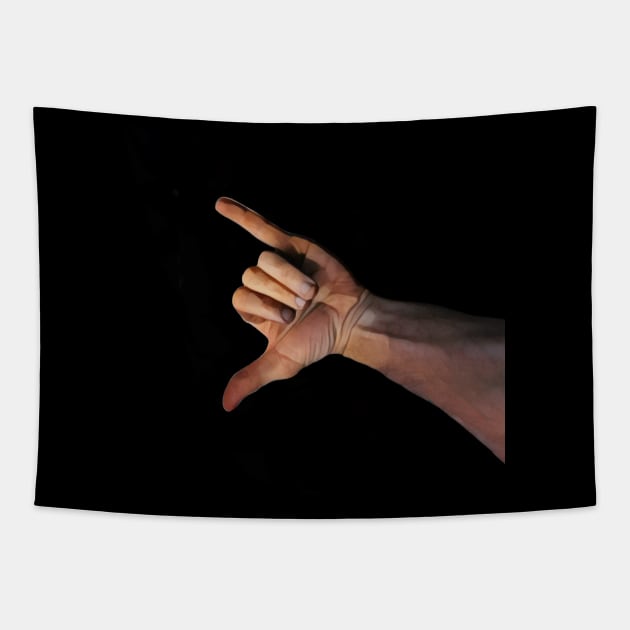 Cool handsign Tapestry by miamia