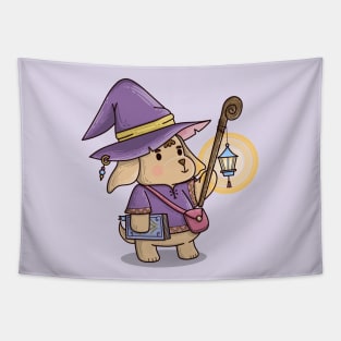 Dog Wizard Tapestry