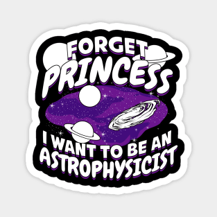 Astrophysics Girl Future Astrophysicist Gift Magnet