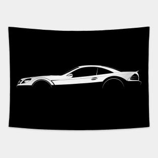 Mercedes-Benz SL 65 AMG Black Series Silhouette Tapestry