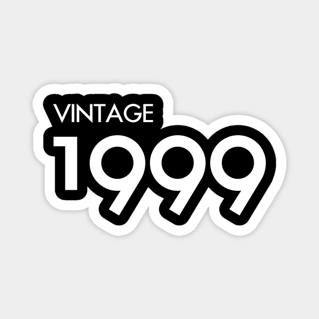 Vintage 1999 Gift 21st Birthday Party Magnet by Damsin