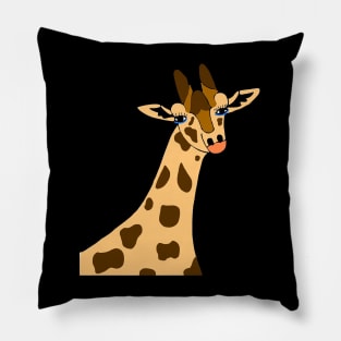 Call me Giraffe - I am enough of grass ! Pillow