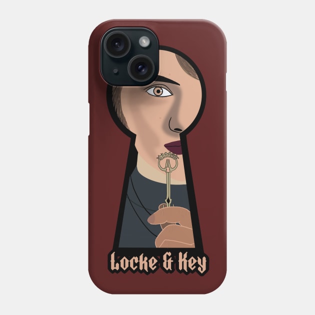 Locke & Key Phone Case by Brains