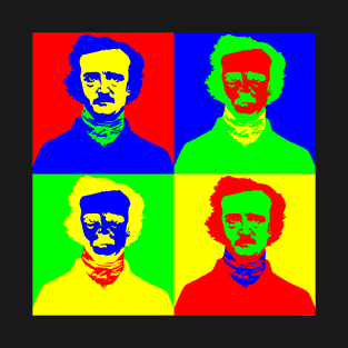 Edgar Allan Poe Popart T-Shirt