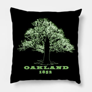 Oakland 1852 Tshirt Pillow