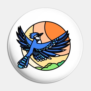 Blue Jay Pin