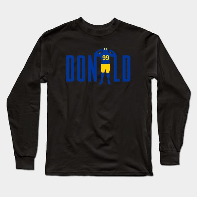 Aaron Donald Shirt  Los Angeles Football Men's Cotton T-Shirt