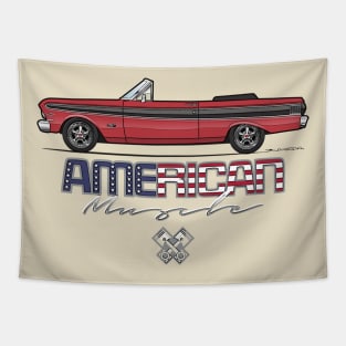 red convertible Tapestry