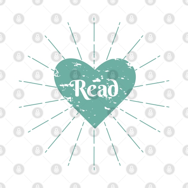 Read Heart - Light turquoise by RedRubi