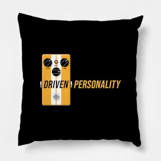 Driven Personality (yellow) Pillow