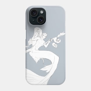 Mermaid, witch Phone Case