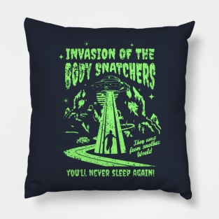 Body Snatchers Invasion Pillow