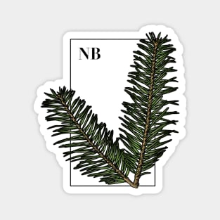 New Brunswick - Balsam Fir Magnet