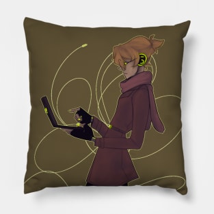 Autumn Cyborg Pillow