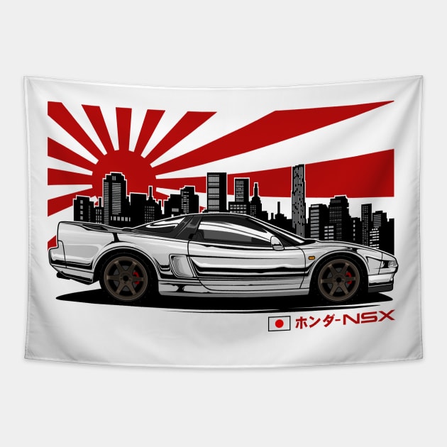 Honda NSX NA1 Tapestry by idrdesign