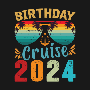 Birthday Cruise Squad Birthday Party Tee Cruise Squad 2024 T-Shirt