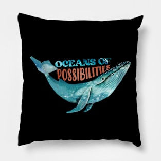 librarian oceans summer reading 2022 Pillow