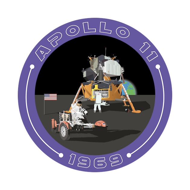 Apollo 11 Moon Landing by NorseTech