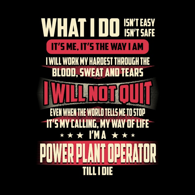 Power Plant Operator What i Do by Rento