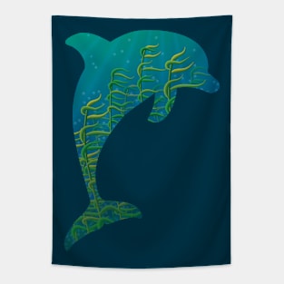 Dolphin Forest Tapestry