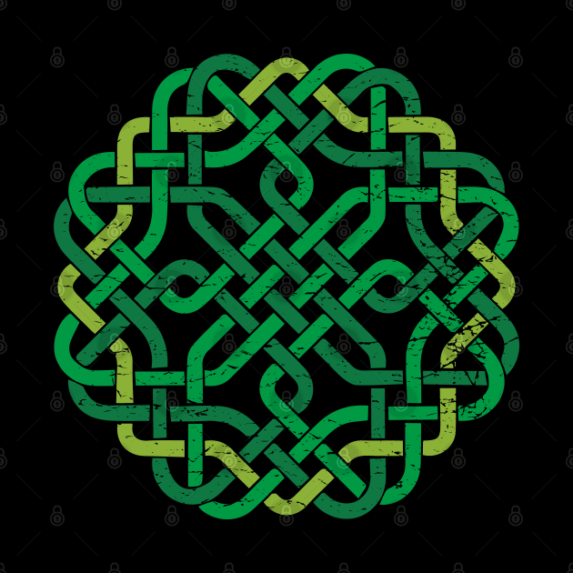 Celtic Knot Gaelic knotwork art Icovellavna by tatadonets