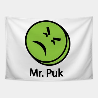 Mr. Puk (Mr. Yuk's Offspring) Tapestry