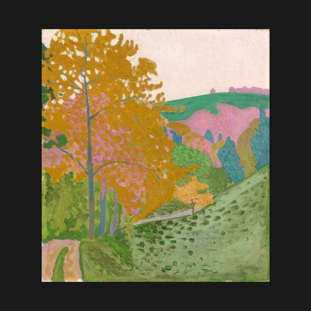 herbstlandschaft herbst auf der oschwand 1906 - Cuno Amiet by Kollagio