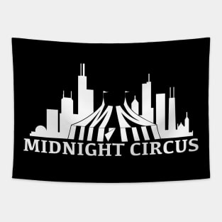 MC Chicago Skyline (white) by Kellin Tapestry