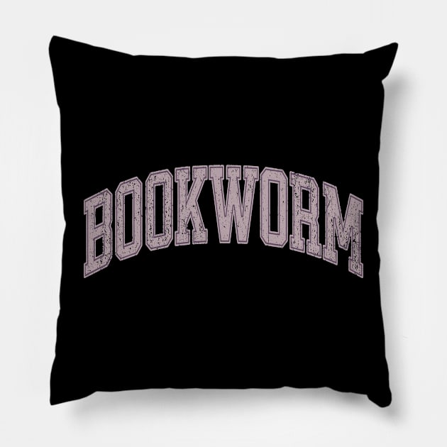 Bookworm Book Lover 3 Pillow by Halby