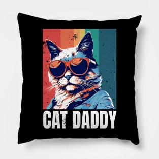 Cat Daddy Pillow