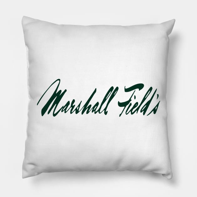 Marshall Field's Department Store. Chicago, Illinois Pillow by fiercewoman101