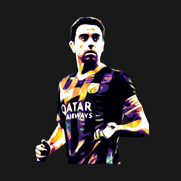 Xavi Hernandez Pop Art by Creativedy Stuff