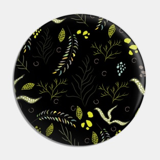 Algae Pattern Pin