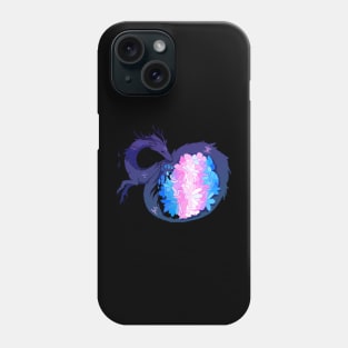 Transgender Pride Flag Flower Dragon Phone Case