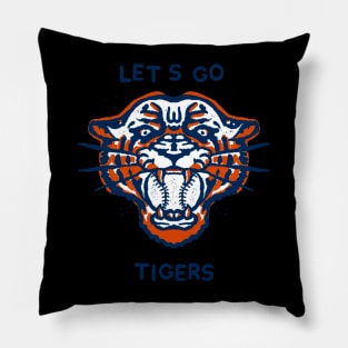 Lets Go Tigers Pillow