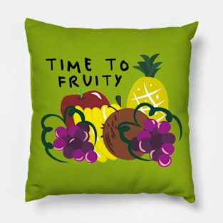 TIME TO FRUITY Pillow