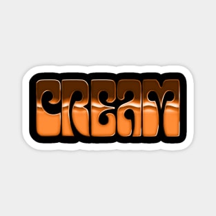 Cream // Retro Classic Rock Fan Design Magnet