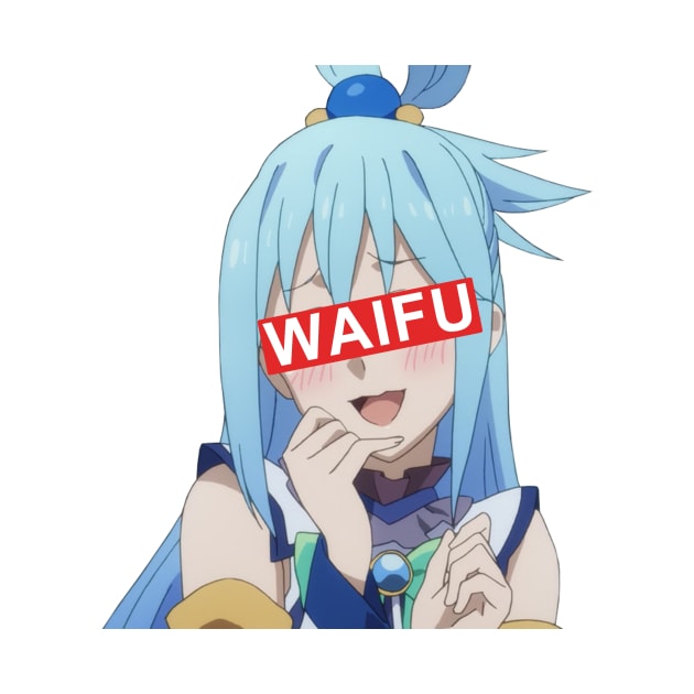 Aqua KonoSuba Waifu (Anime) by CalvertSheik