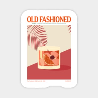 Old Fashioned Cocktail Magnet