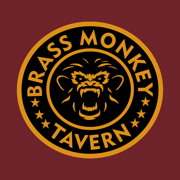 Brass Monkey Tavern Mascot by Vault Emporium