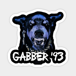 Gabber Beast of Thunderdome Magnet