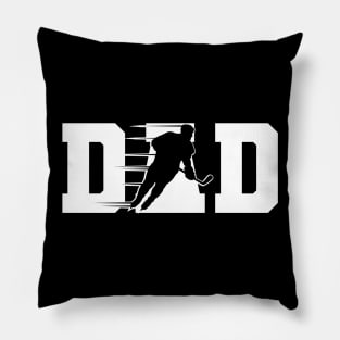 Ice Hockey Dad Pillow