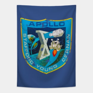 Apollo 10 Vintage Insignia Tapestry