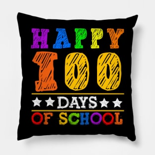 Happy 100 days of school Pillow