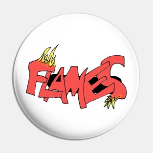 Flames Pin