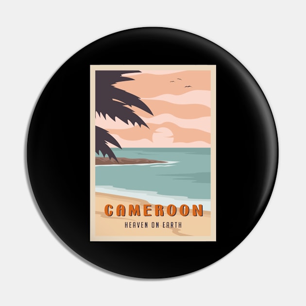 Cameroon travel destination poster Pin by NeedsFulfilled