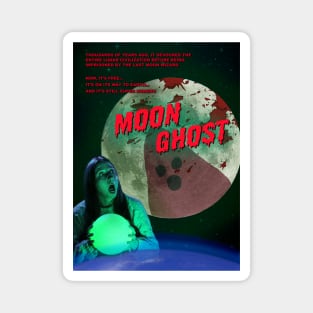 MOON GHOST poster Magnet