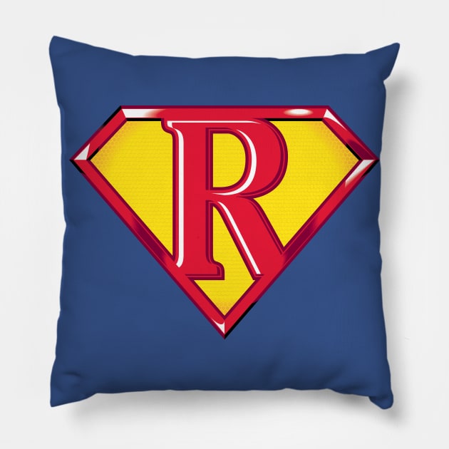 Super R Pillow by detective651